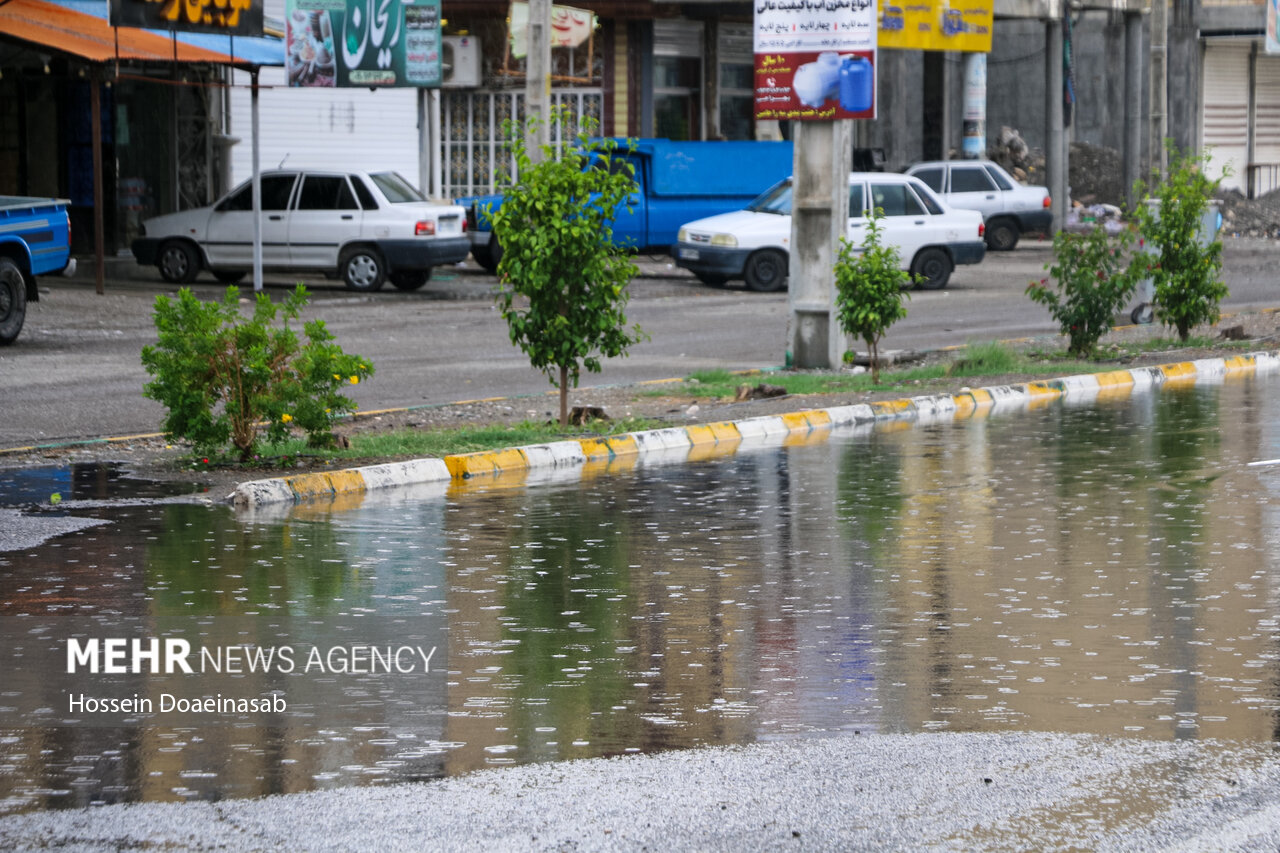 بیشترین میزان بارش در پیرانشهر با ۲۳.۶ میلیمتر ثبت شد