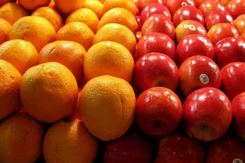 تأمین ۴۵۰ تن سیب و پرتقال ویژه رمضان در کردستان
