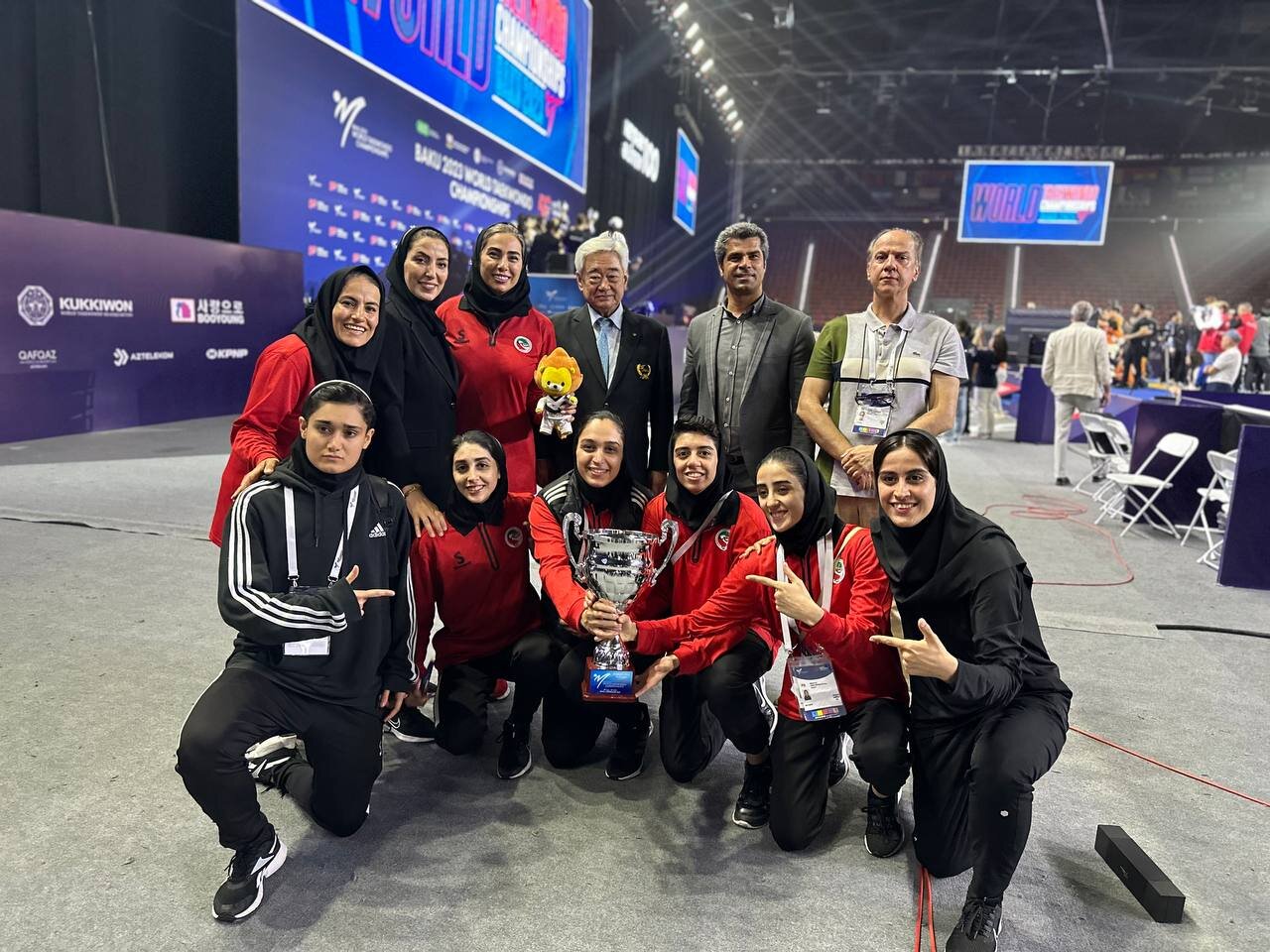 تاریخ‌سازی تیم ملی تکواندو بانوان با حضور در میان ۵ تیم برترجهان