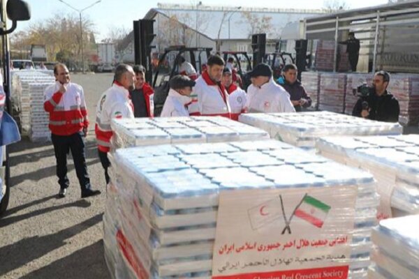 تامین بستههای غذایی اضطراری هلالاحمر برای انبارهای استانی