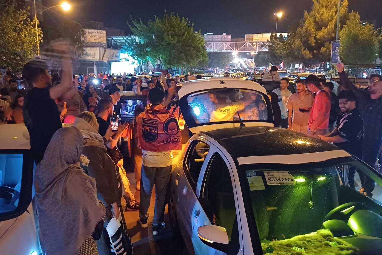 تبریز غرق در شادی قهرمانی تراکتور