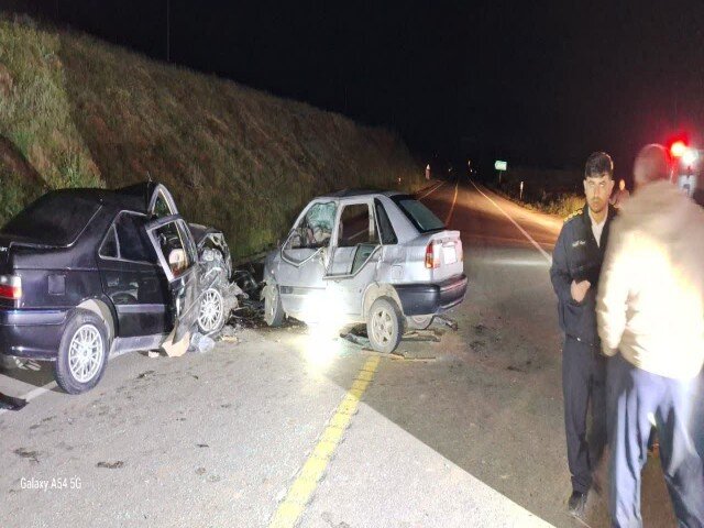 تجاوز به چپ در محور «مریوان- سنندج » ۳کشته برجای گذاشت