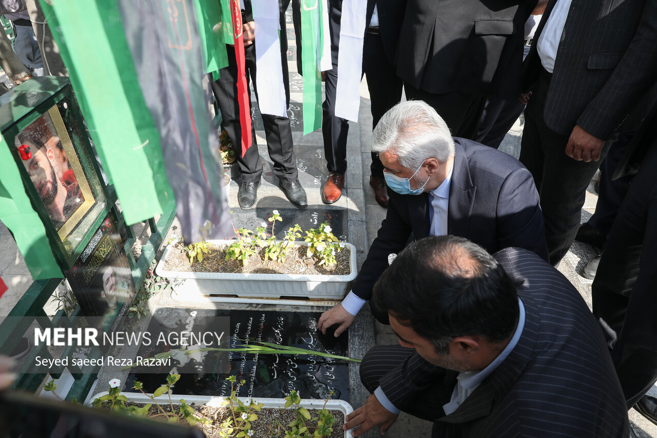 تجدید میثاق جامعه ورزش با آرمان های شهدا