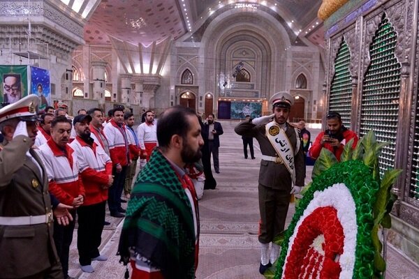 تجدید میثاق هلال احمری‌ها با آرمان‌های امام خمینی (ره)