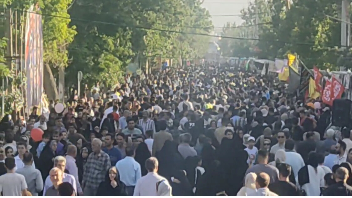 تجلی عشق به ولایت در ارومیه؛ استقبال کم نظیر مردم