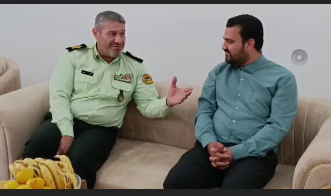 تجلیل از جانباز مدافع امنیت در دهگلان