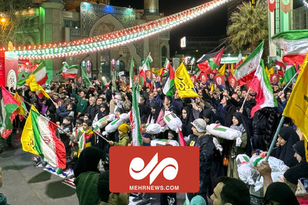 تجمع اعتراض آمیز تهرانی‌ها نسبت به جنایات رژیم صهیونیستی درسوریه