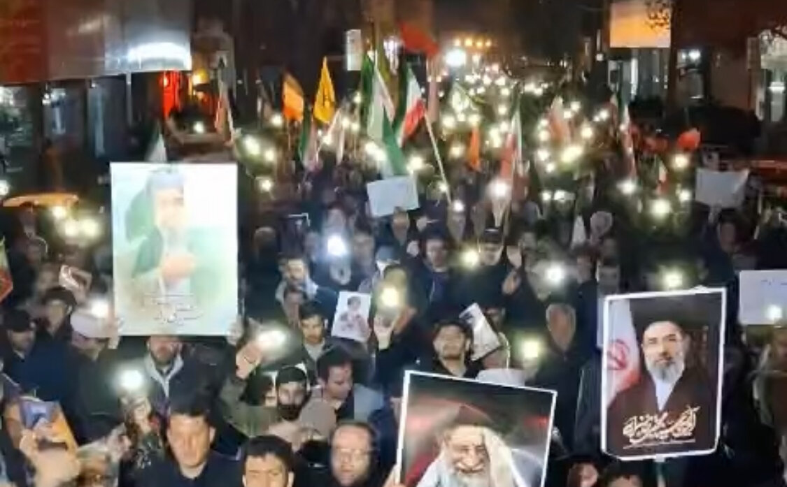 تجمع حمایت از انقلاب و رزمندگان اسلام در شهرهای آذربایجان غربی