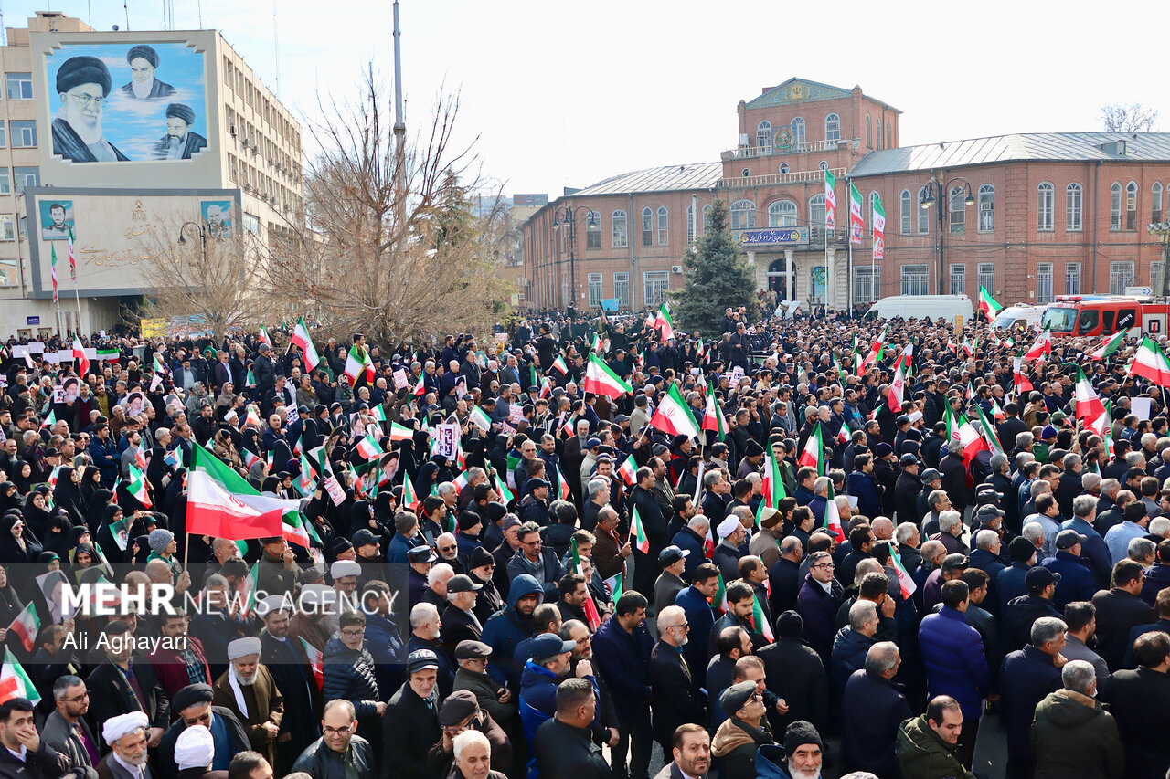 تجمع «همبستگی ملی» در ارومیه