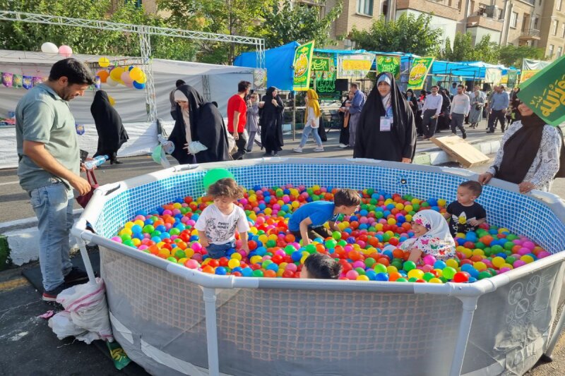 تدارک بیش از ۲۰۰ بلوک شهربازی برای کودکان در مهمانی غدیر