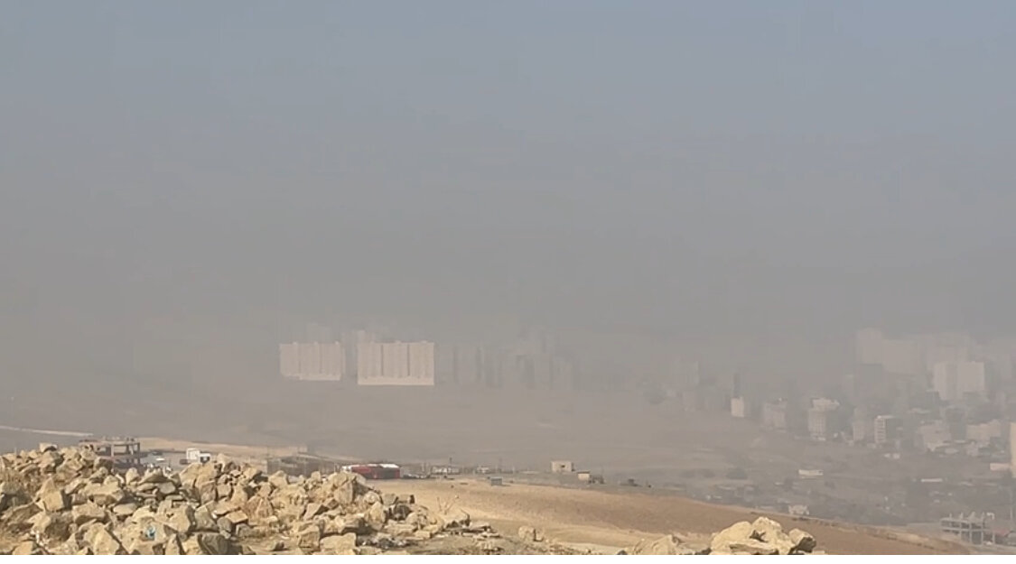 تداوم آلودگی شدید هوا روز دوشنبه در ارومیه