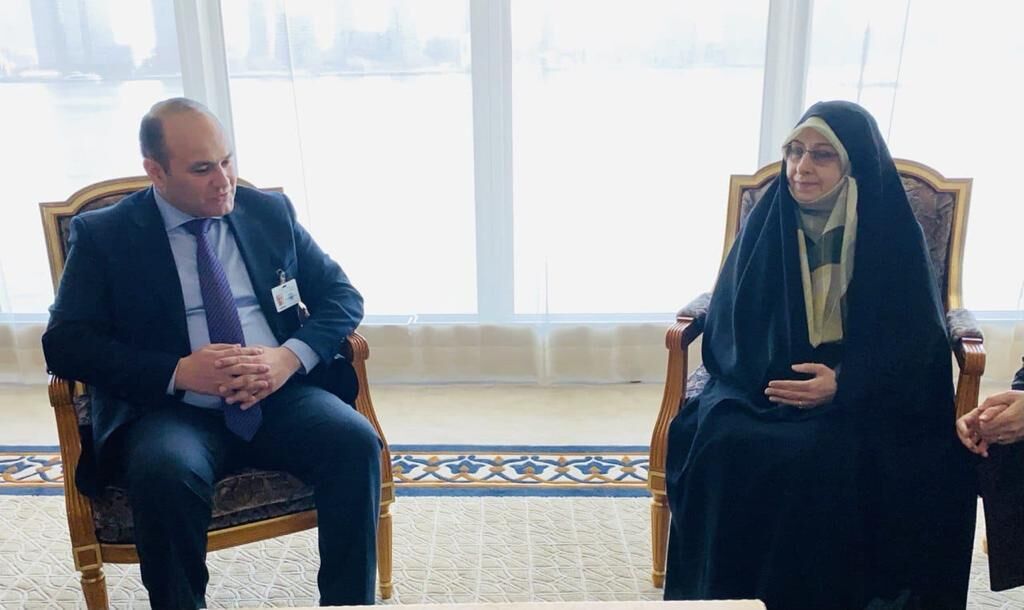 تداوم رایزنیهای خزعلی در نیویورک؛ دیدار با وزیر کار و امور اجتماعی ارمنستان