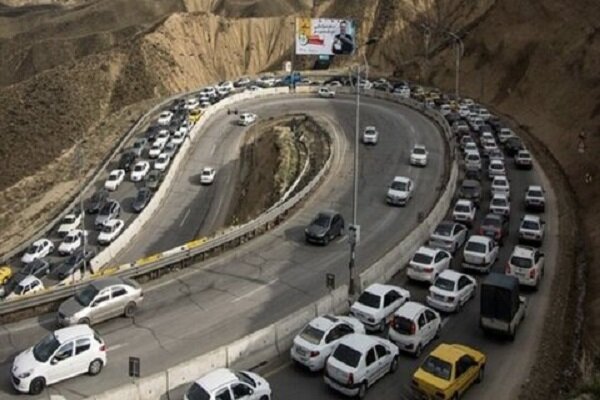 ترافیک سنگین محورهای شمالی؛ با احتیاط برانید