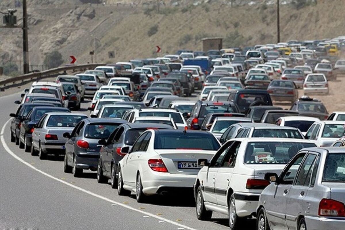 ترافیک نیمه‌سنگین در محورهای ورودی تهران