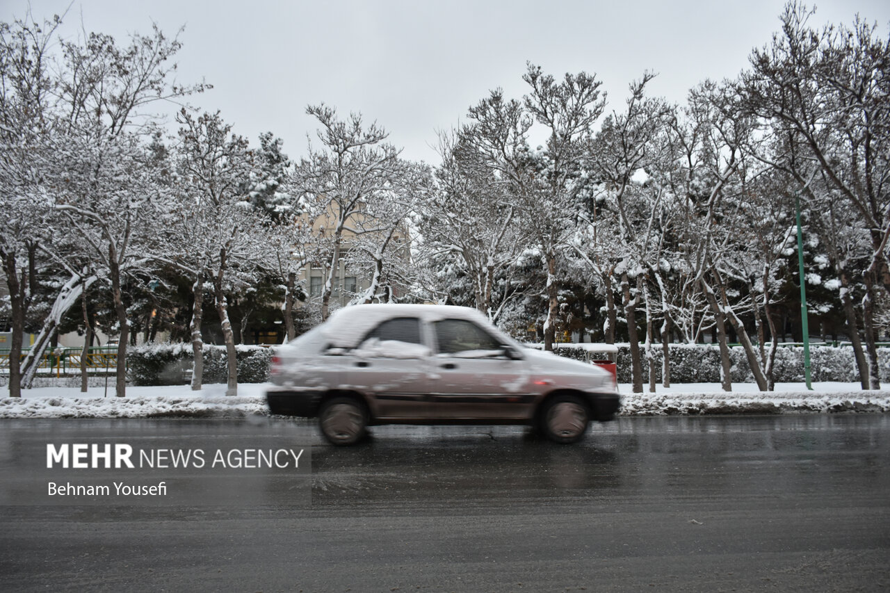 ترافیک پرحجم در مناطق شمالی تهران