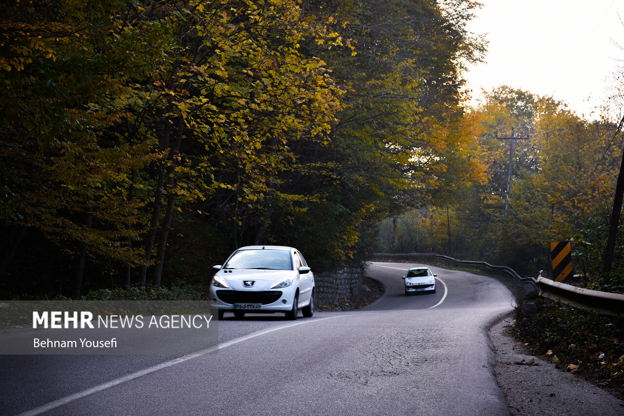 تردد روان در محورهای شمالی/ وضعیت جوی و ترافیکی جادهها