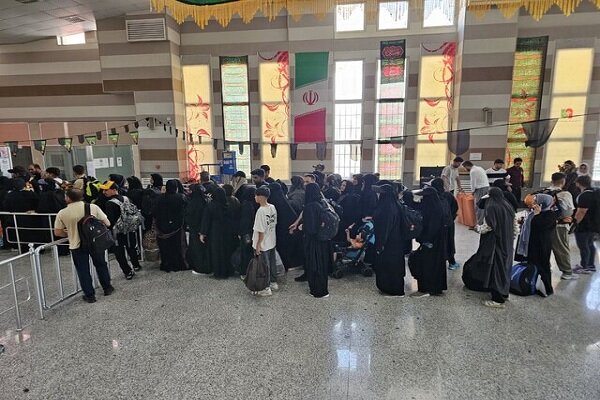 تردد زائران اربعین حسینی از مرز تمرچین امروزچهارشنبه