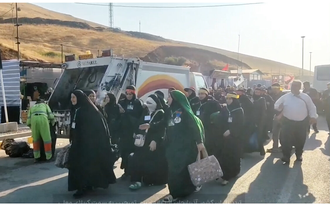 تردد زائران اربعین حسینی کشور جمهوری آذربایجان از مرز
تمرچین