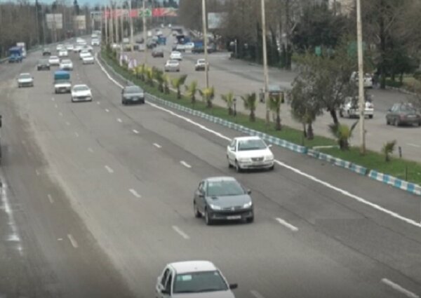 تردد پر حجم در محورهای هراز و فیروزکوه