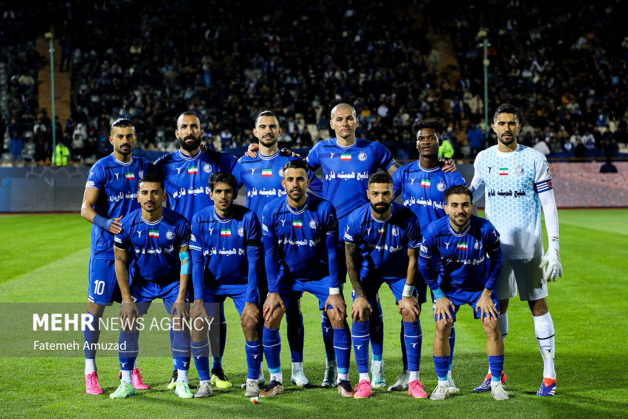 ترکیب استقلال برابر النصر اعلام شد؛ پدیده گلزنی آبی ها در بین ۱۱ نفر