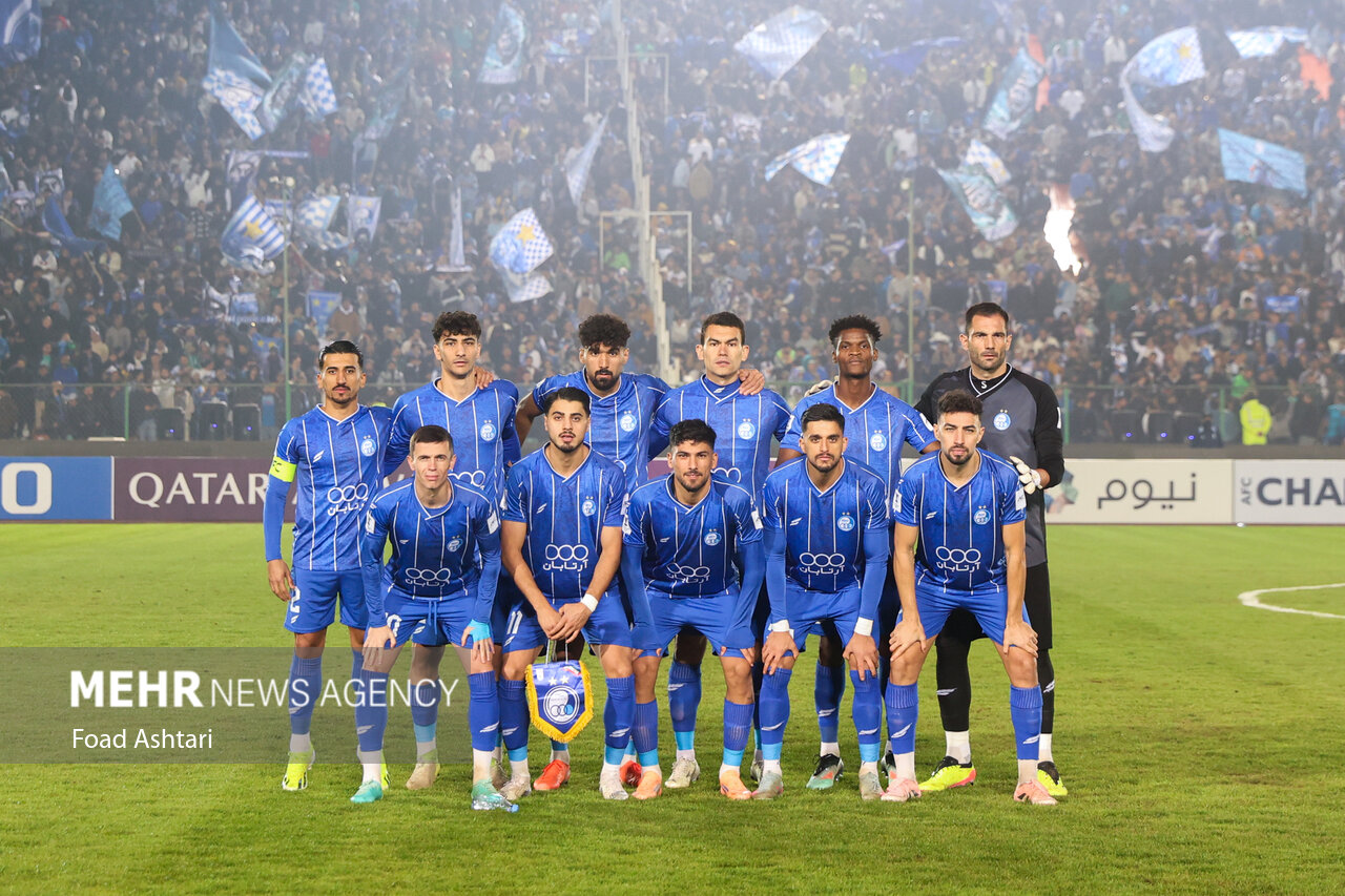 ترکیب استقلال برای بازی با فولاد اعلام شد