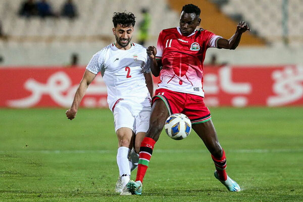 تساوی ایران برابر کنیا در نیمه اول/ ملی‌پوشان با دروازه قهربودند