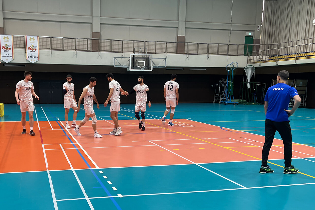 تساوی توافقی تیم ملی والیبال ایران برابر فرانسه!