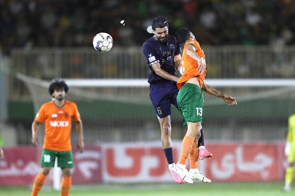 تساوی تیم های لیگ برتری فوتبال در دیدار دوستانه