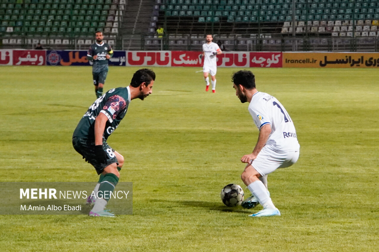 تساوی ملوان با آلومینیوم در نیمه اول همزمان با برد نساجی مقابل تراکتور