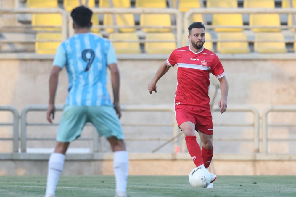 تساوی پرسپولیس و مس کرمان در دیدار تدارکاتی پر برخورد