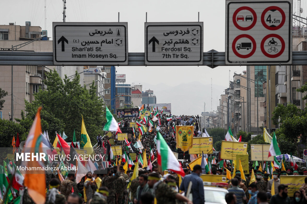 تشریح خدمترسانی ناوگان حمل و نقل عمومی در راهپیمایی روزقدس