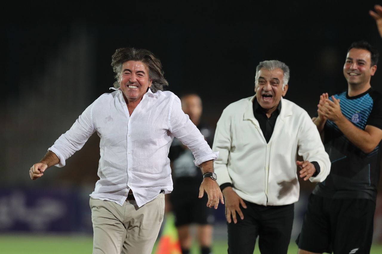 تشویق فرعباسی به خاطر کلین شیت و تشکر ساپینتو از استقلالی‌ها