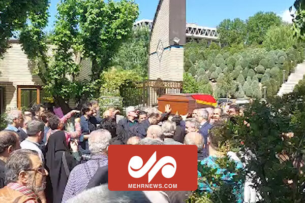 تشییع زندهیاد مسعود اسکویی گوینده و مجری ورزشی رسانه
ملی