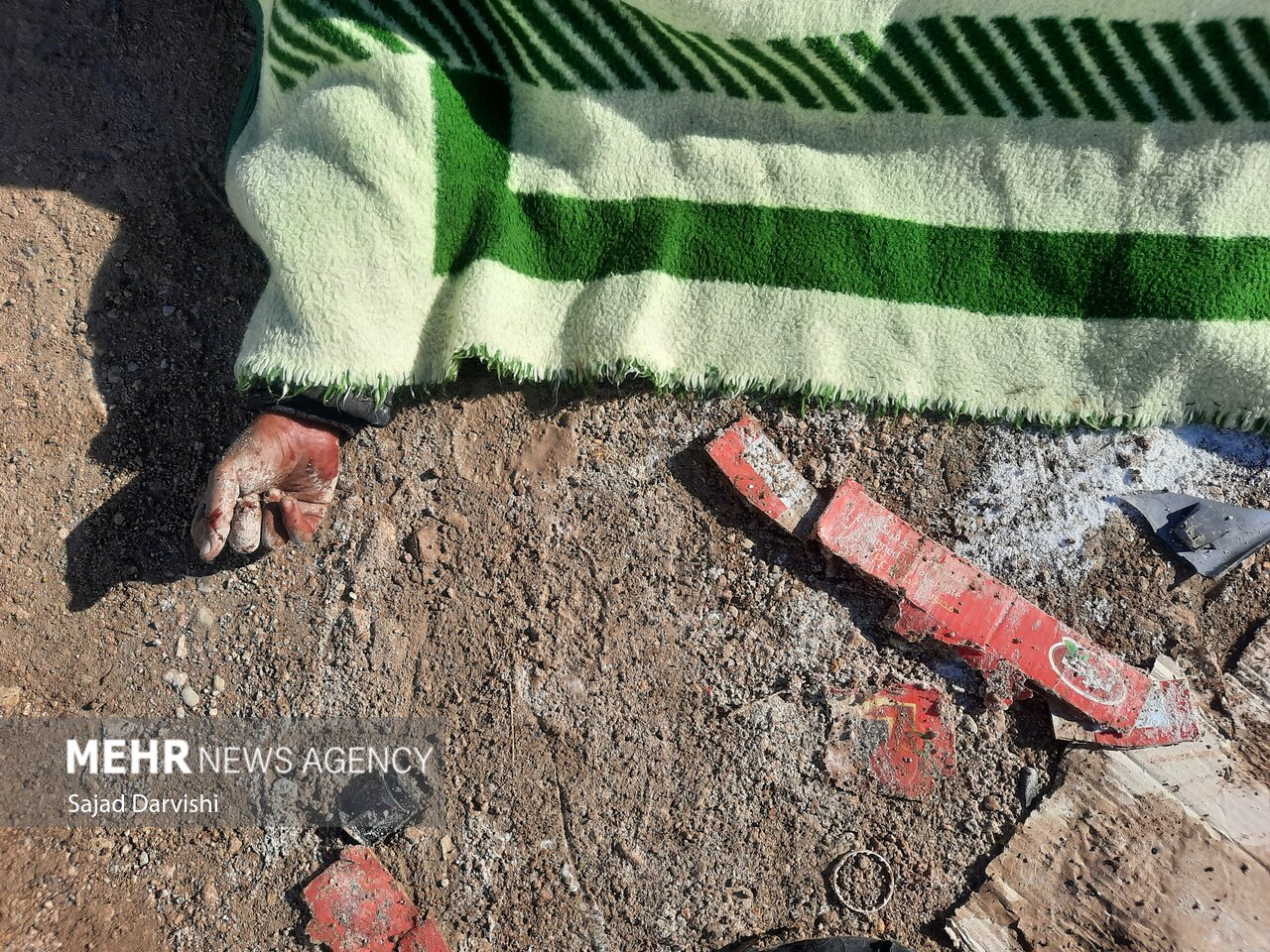 تصادف مرگبار در بزرگراه  لشکری؛ ترس از سگ، جان عابرپیاده را گرفت