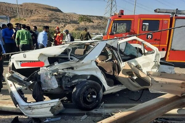 تصادف مرگبار در پردیس یک کشته و ۵ مصدوم برجای گذاشت