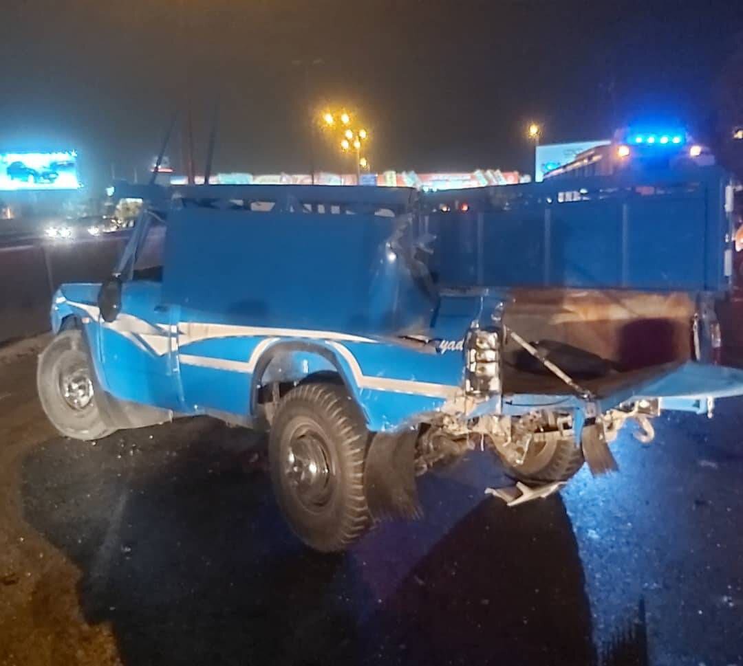 تصادف مرگبار نیسان در اتوبان تهران_کرج