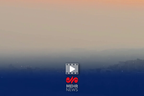 تصاویر اختصاصی مهر از شدت آلودگی هوای امروز تهران