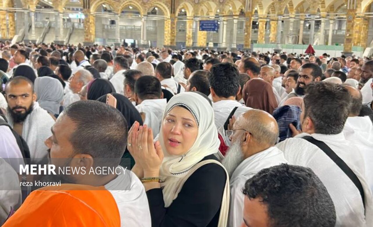 تصاویر اختصاصی از طواف زائران برای پایان اعمال حجتمتع