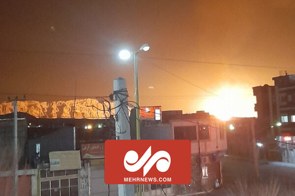 تصاویر منتشر شده از وقوع انفجار احتمالی در خط لوله گاز دربروجن