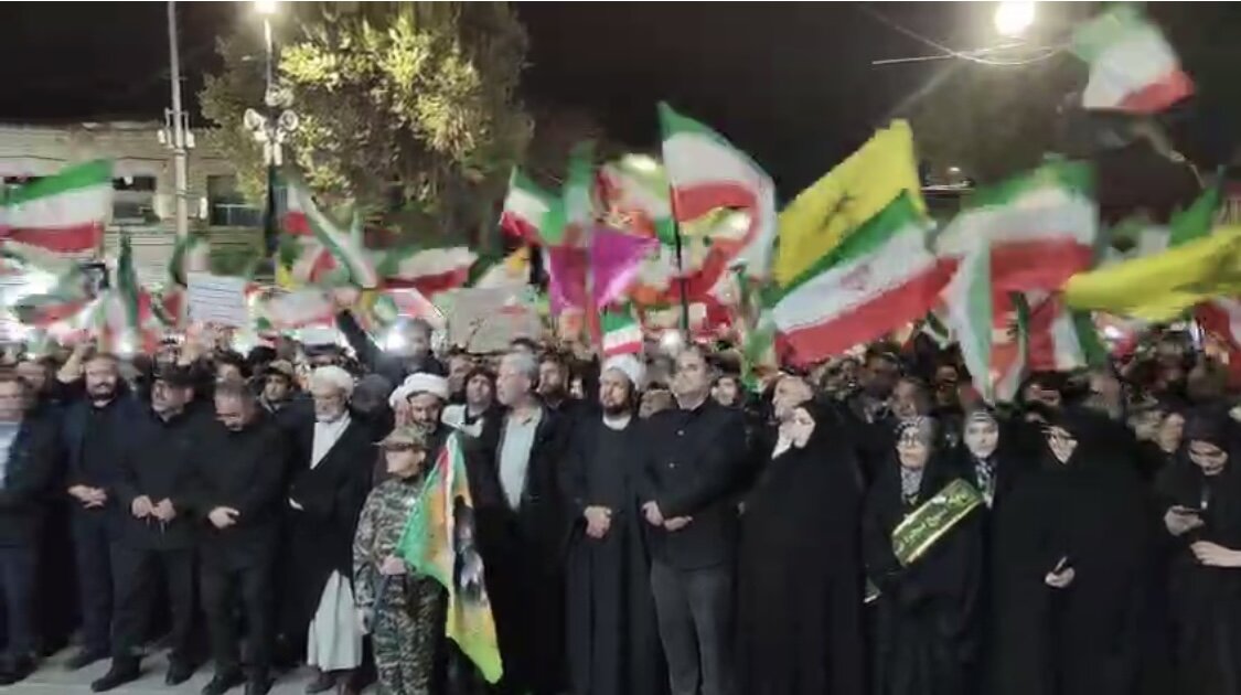 تصاویر هوایی از حماسه مقاومت ملی مردم ارومیه در خیابان