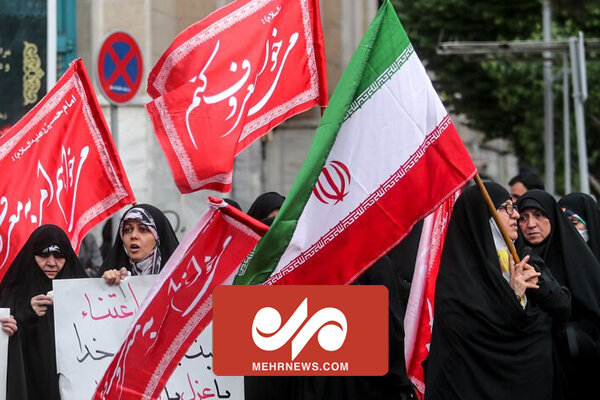 تصاویری از تجمع و راهپیمایی خودجوش مقابله با بی‌حجابی درپایتخت