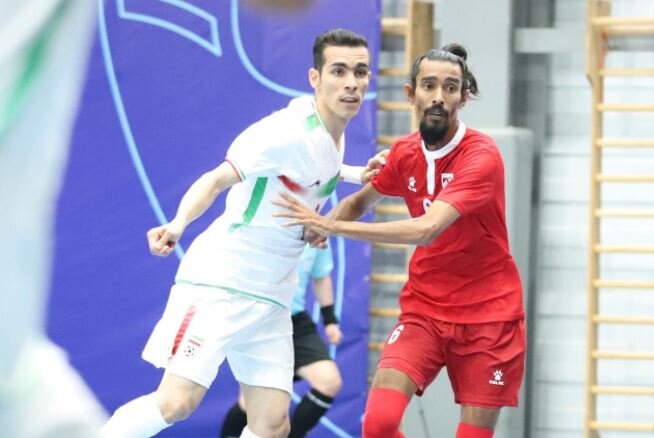 تصاویری از دیدار پرگل تیم ملی فوتسال ایران مقابل مالدیو