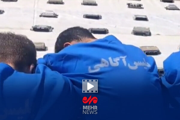 تصاویری از سارقان دستگیر شده در اجرای طرح دستگیری سارقان پایتخت