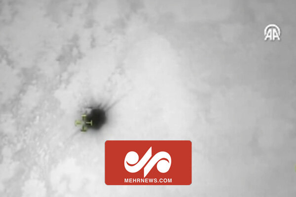 تصاویری از محل احتمالی سقوط بالگرد رئیس جمهور