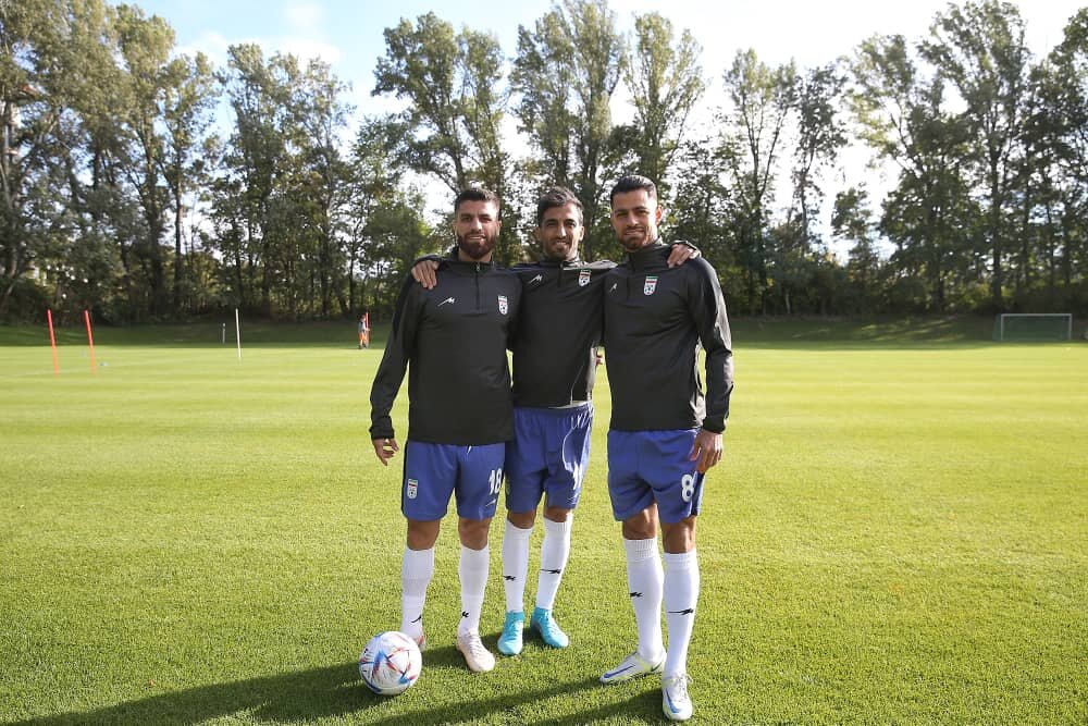 تصویری از تمرین تیم ملی فوتبال که برای پرسپولیس خبر خوش است