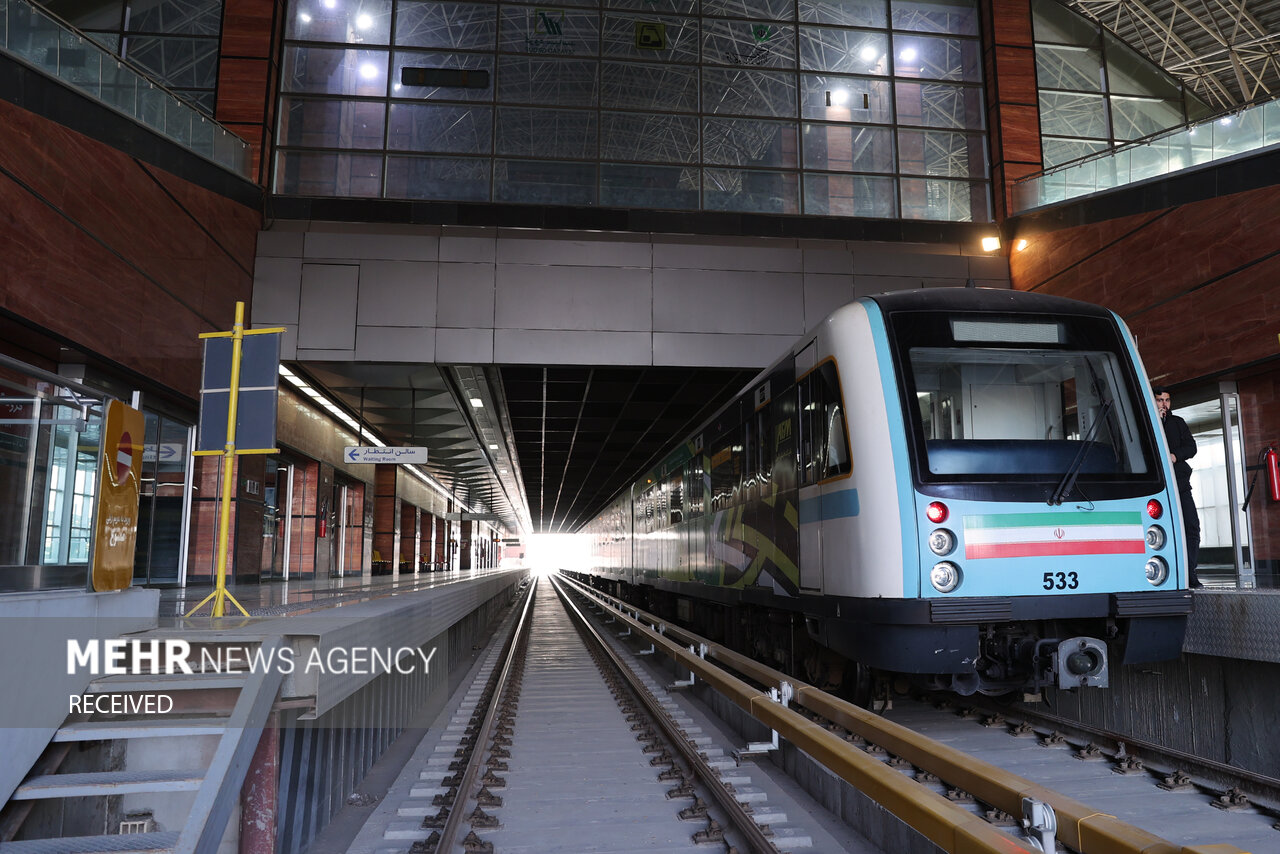 تغییر ساعات مسافرگیری مترو پرند از هفته آینده