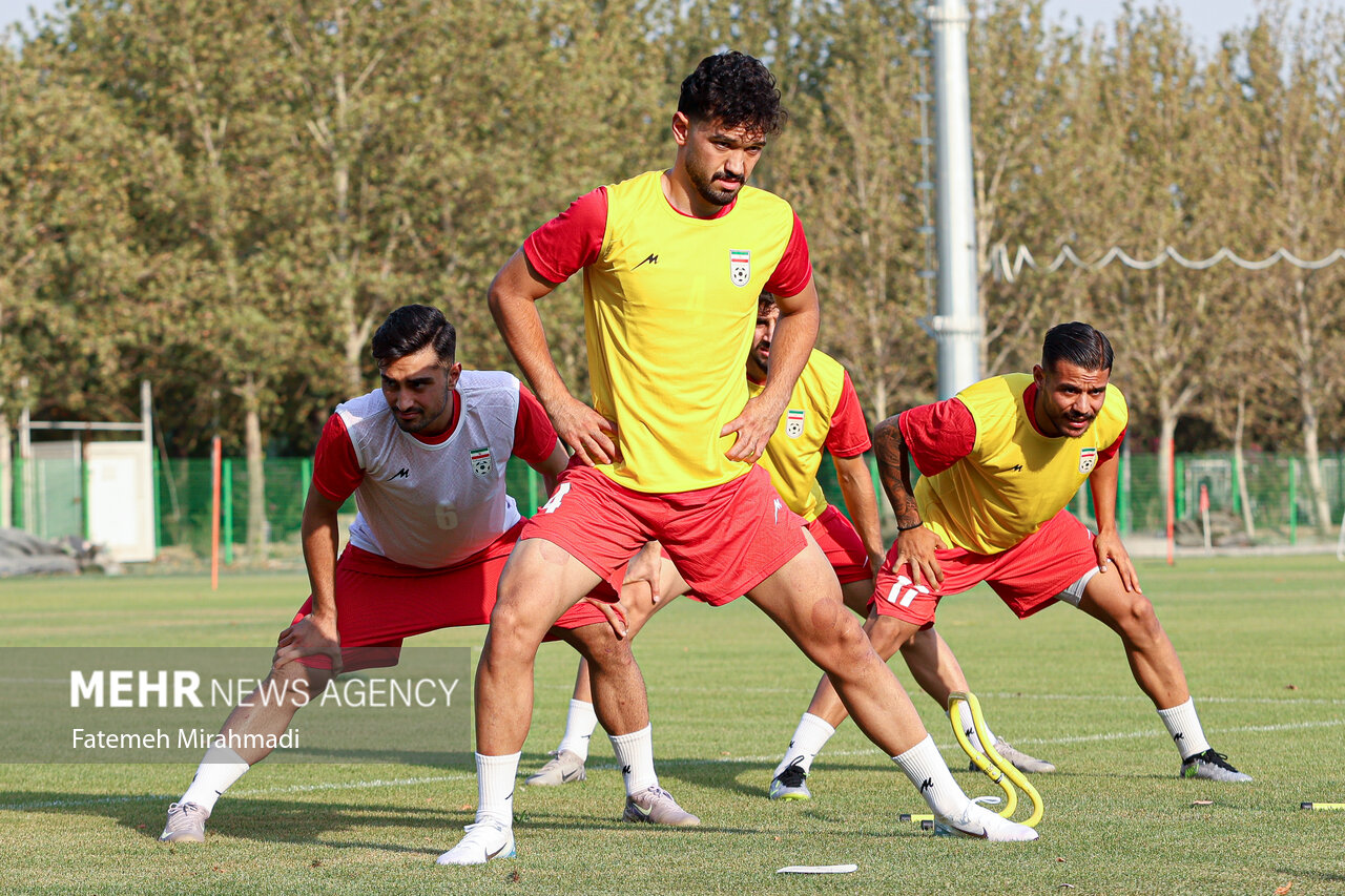 تمرین  تیم ملی امید