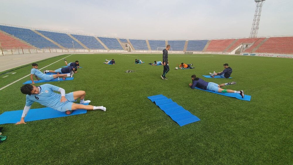 تمرین ریکاوری تیم فوتبال امید ایران برگزار شد