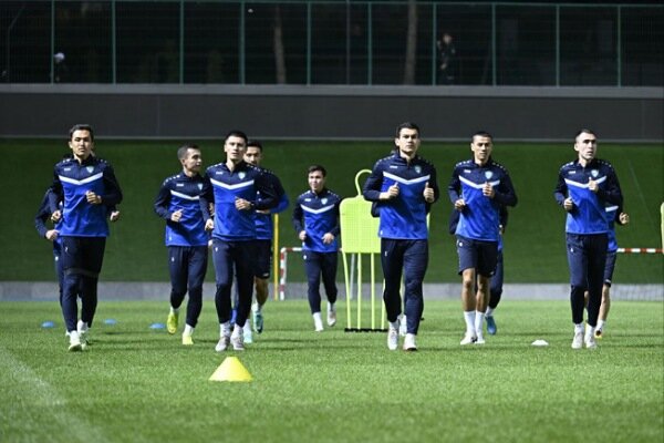 تمرین صبحگاهی ازبکها در غیاب ارونوف