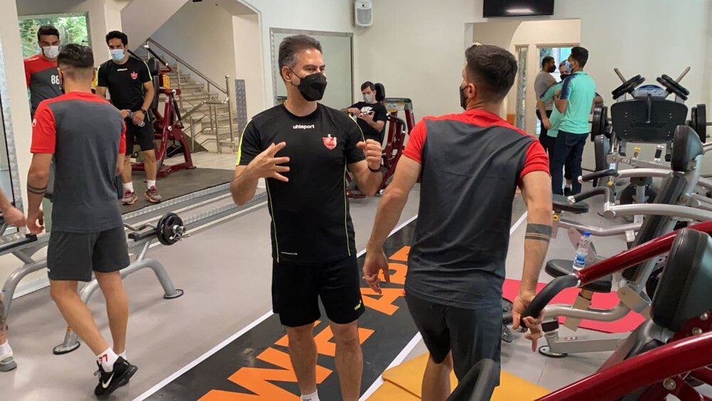 تمرین صبح‌گاهی پرسپولیس بدنسازی بود